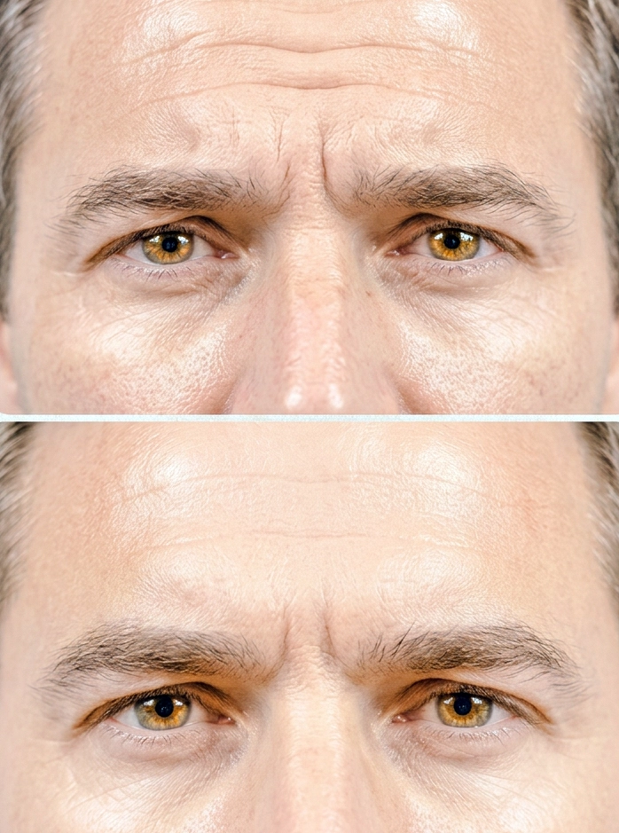 Male Forehead Botox in Whitby or the Durham Region